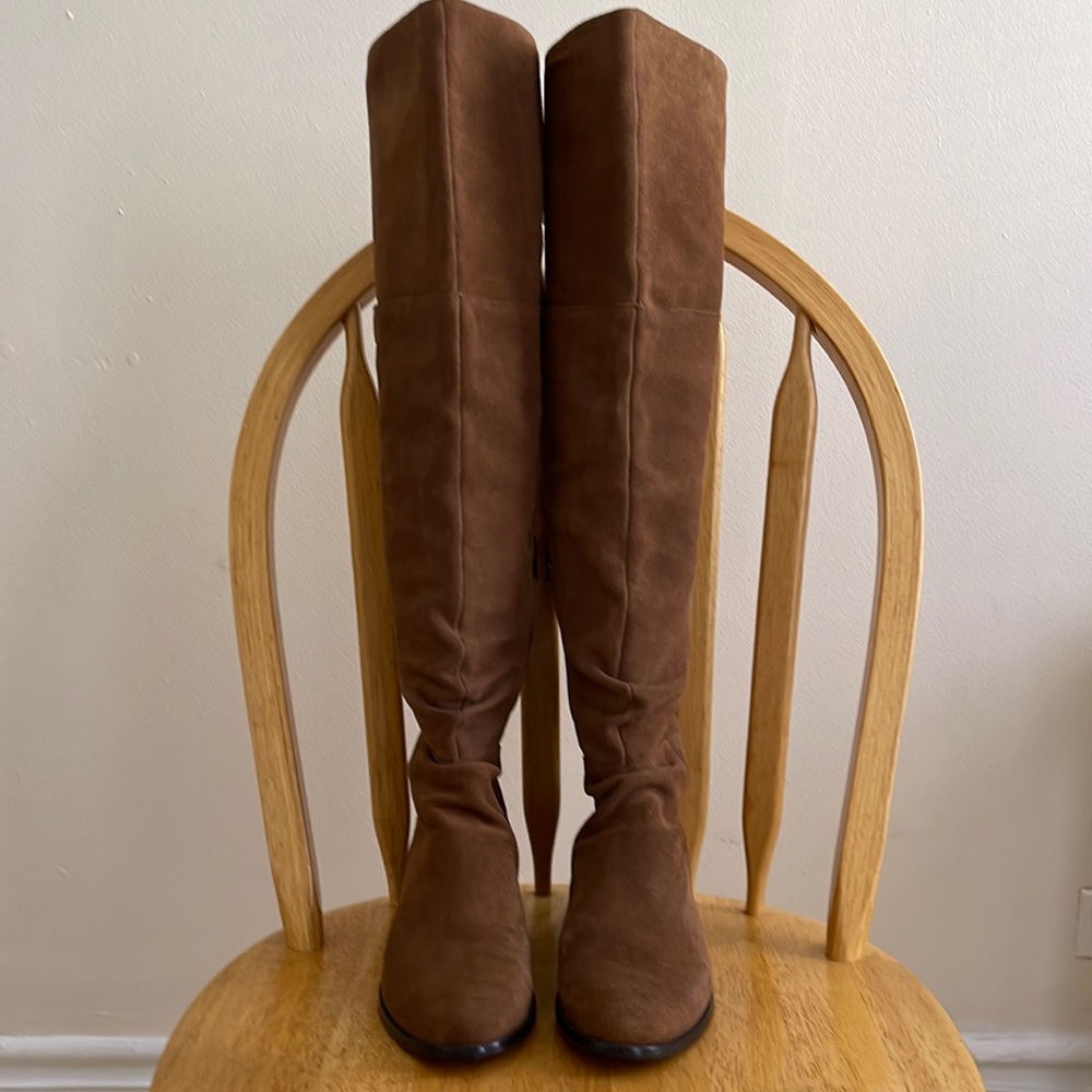 Size 8.5   Over the knee slouchy boots